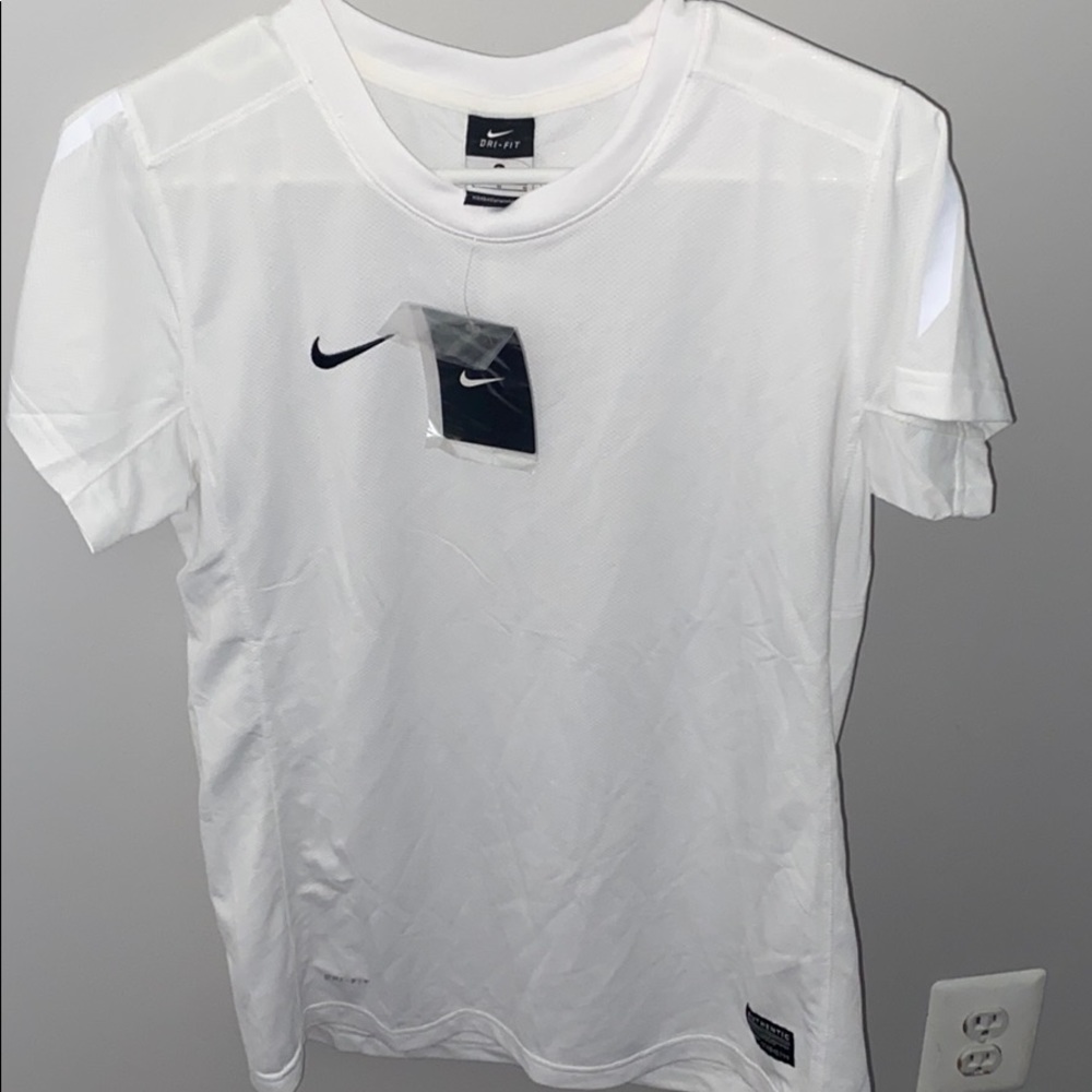 Nike Drifit White Tshirt
